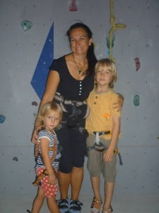 I am hoping some family rock climbing activities might aid in the success of the pullup challenge. 