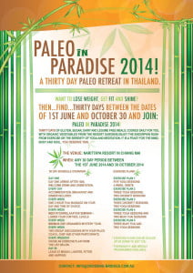 This year's Paleo retreat in Thailand, exercise, good food and fun with a bit of soul searching thrown in..